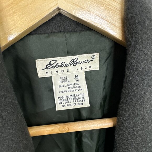 Vintage Eddie Bauer Men M Green Blazer Sports Coat Jacket - Picture 5 of 7